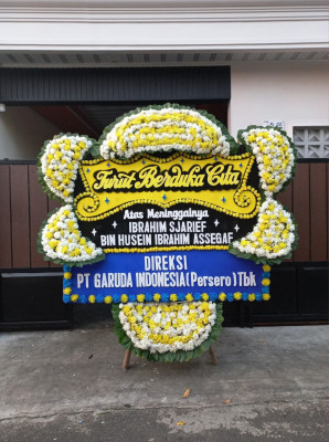 Papan Bunga Duka di Tor Atas
